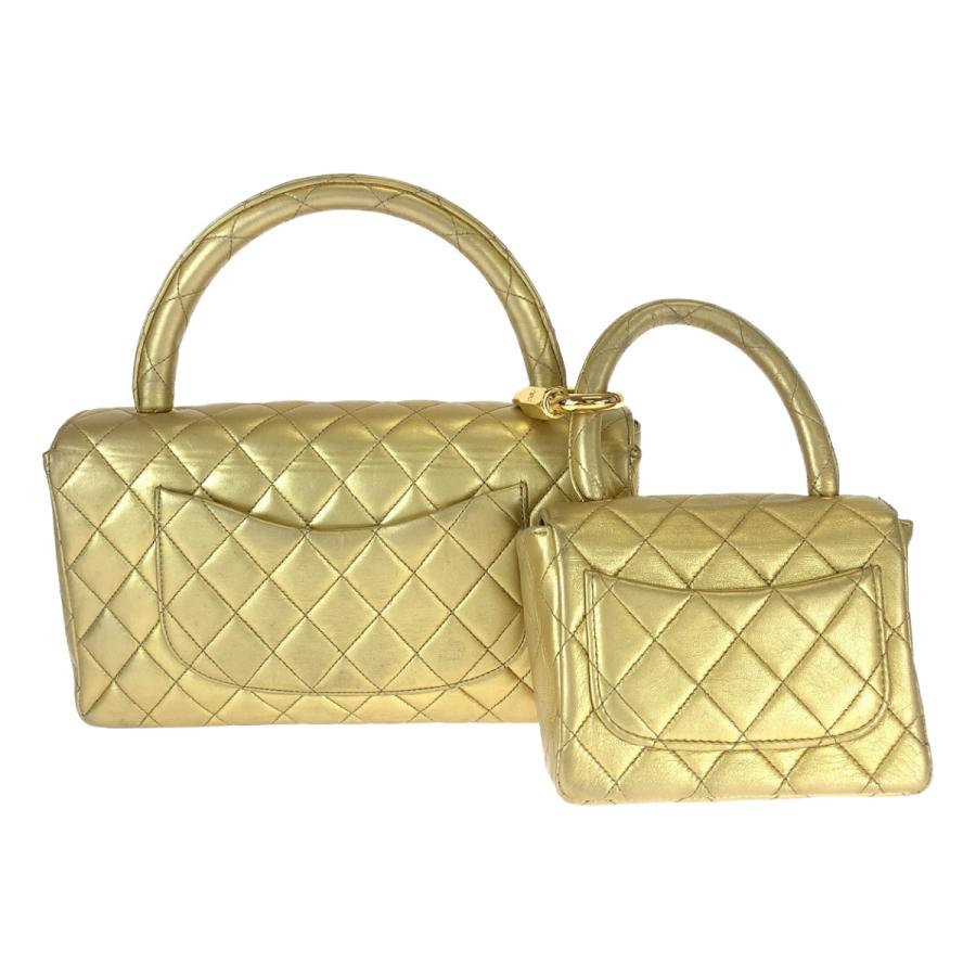 CHANEL（シャネル） 希少 美品 ヴィンテージ マトラッセ 親子バッグ