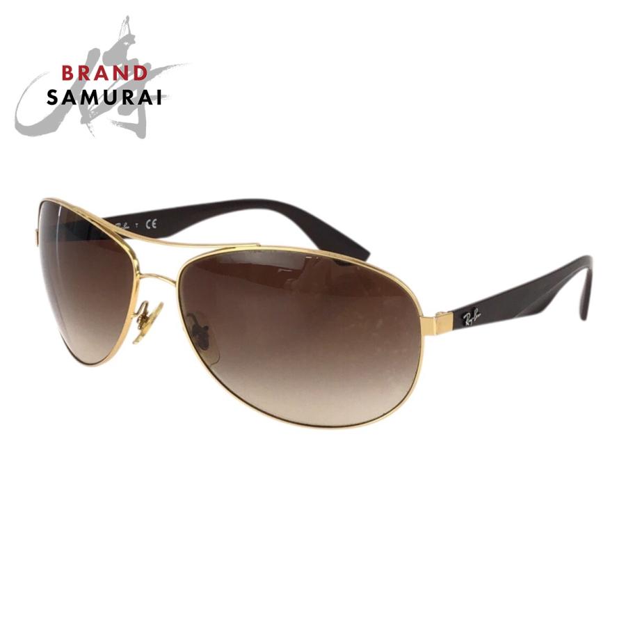 美品 Ray-Ban レイバン ブラウン ゴールド金具 プラスチック/メタル RB3526 112/13 サングラス 男女兼用 レディース 603200 | Ray-Ban