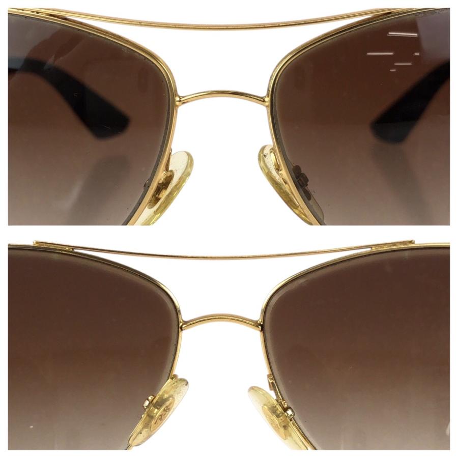 美品 Ray-Ban レイバン ブラウン ゴールド金具 プラスチック/メタル RB3526 112/13 サングラス 男女兼用 レディース 603200 | Ray-Ban | 04