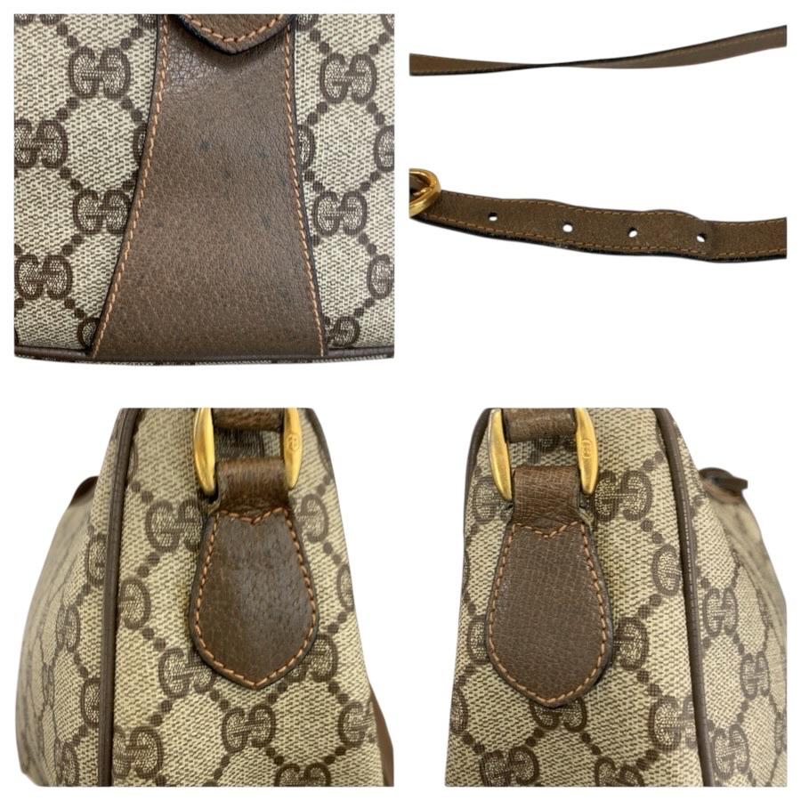 GUCCI グッチ ヴィンテージ シェリーライン ベージュ GGスプリームキャンバス 89 02 032 ショルダーバッグ ポシェット レディース 603207 | GUCCI | 04