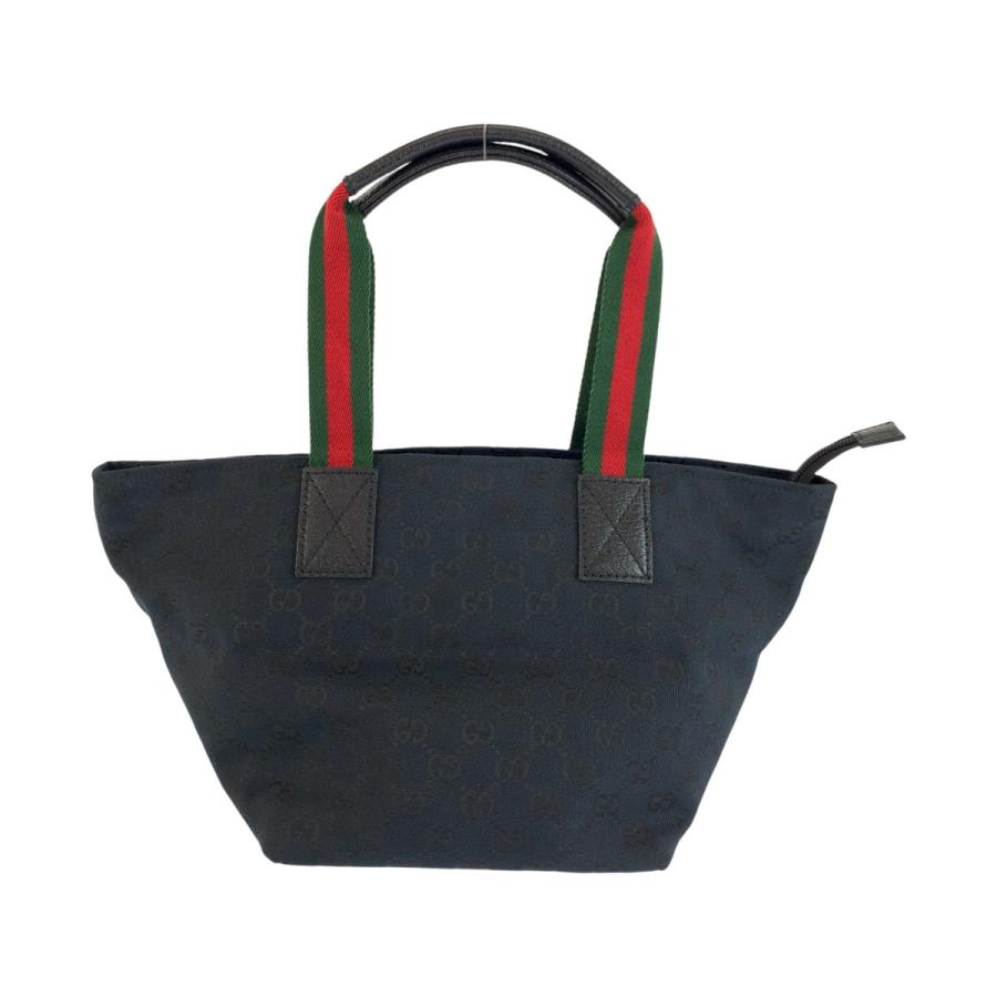 【美品】GUCCI ショルダーバッグ シェリーライン GG キャンバス 黒 GUCCI（グッチ） 美品 シェリーライン ブラック 黒 GGキャンバス