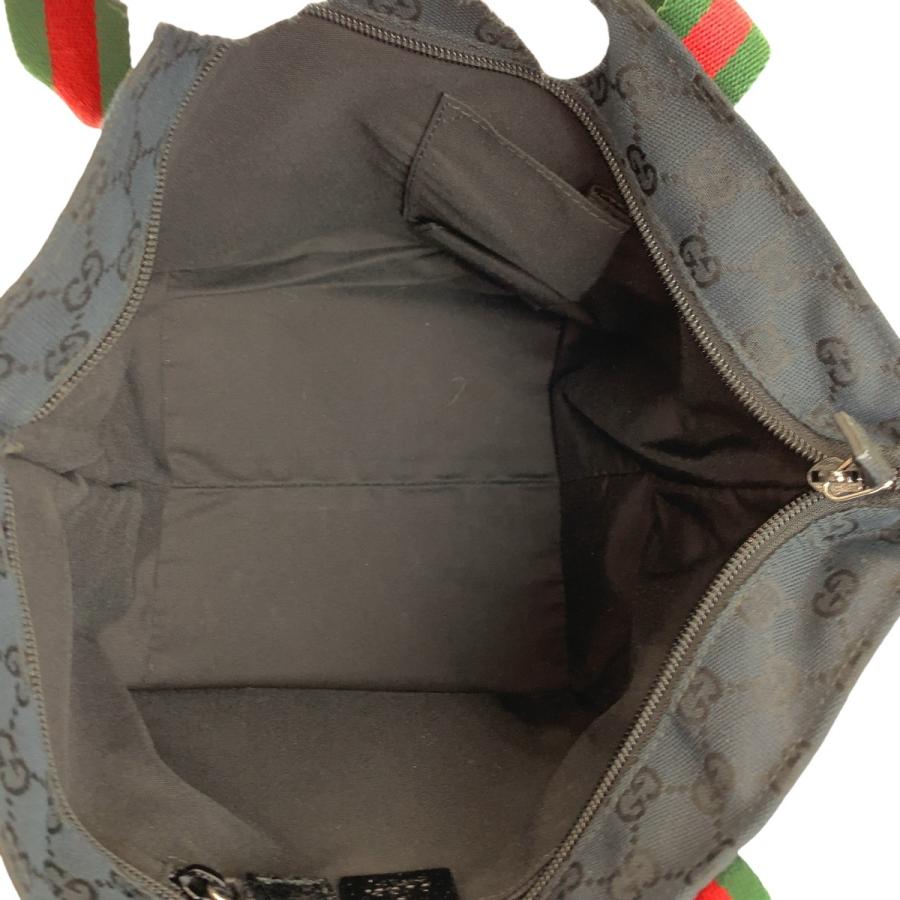 GUCCI（グッチ） 美品 シェリーライン ブラック 黒 GGキャンバス