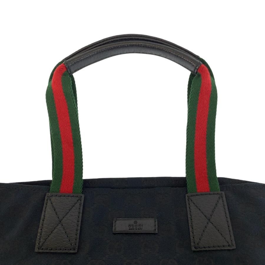 GUCCI（グッチ） 美品 シェリーライン ブラック 黒 GGキャンバス