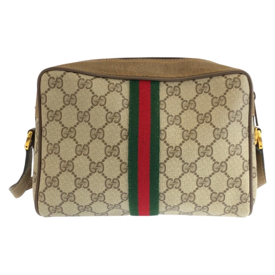 美品 GUCCI グッチ ヴィンテージ シェリーライン GGスプリームキャンバス 98 02 004 ショルダーバッグ ポシェット レディース 603265 | GUCCI | 01
