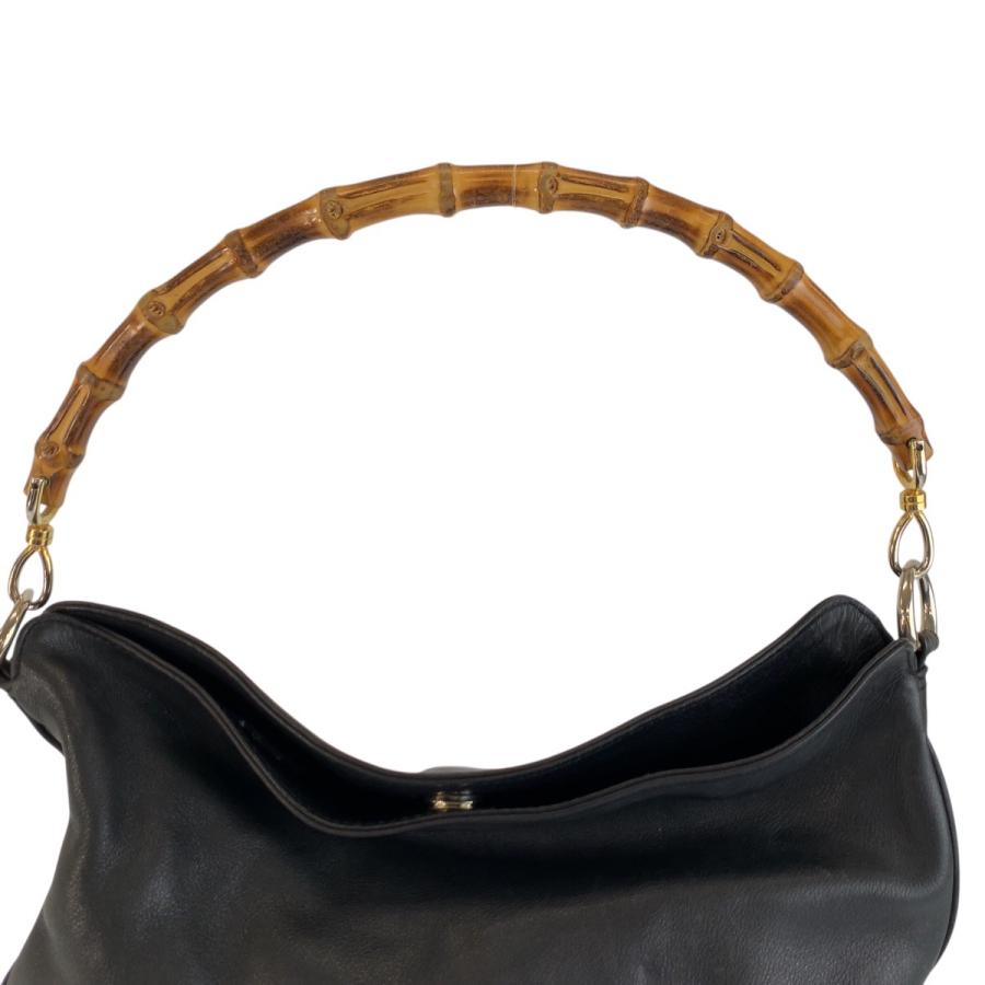 GUCCI（グッチ） バンブー ブラック 黒 レザー 001 1014 1577 5