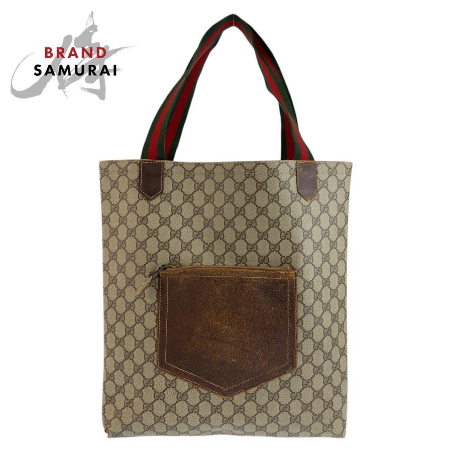 GUCCI（グッチ） シェリーライン ベージュ ブラウン GGスプリーム 