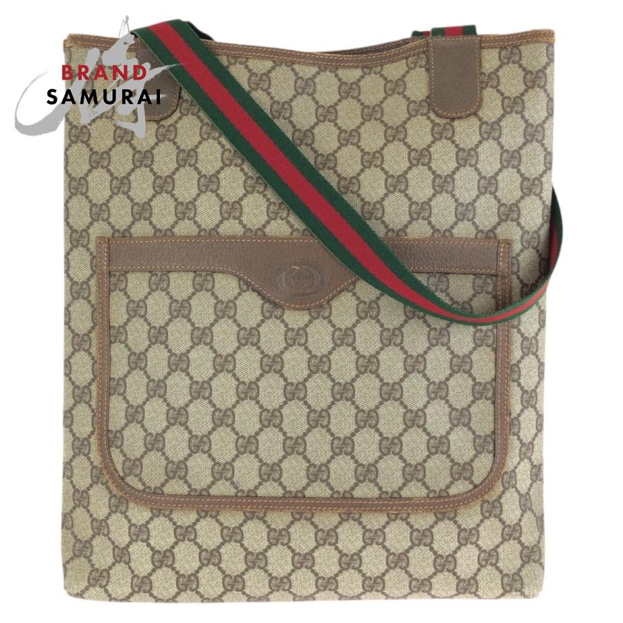 GUCCI（グッチ） オールドグッチ シェリーライン ベージュ ブラウン GG 