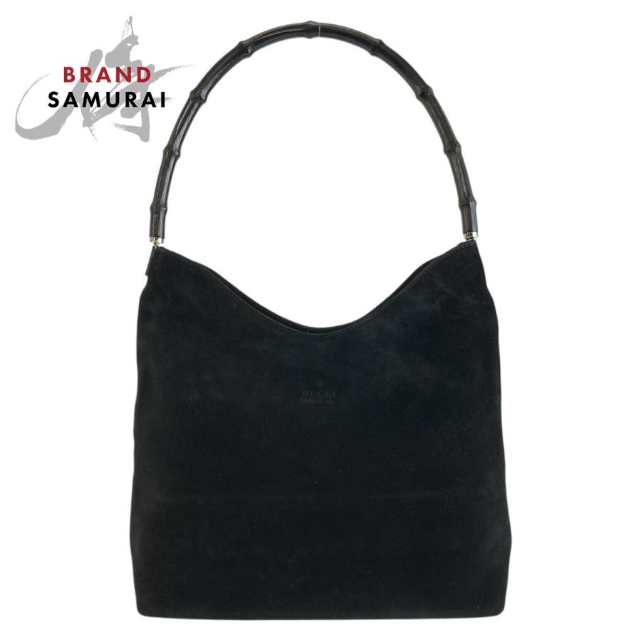 GUCCI（グッチ） バンブー ブラック 黒 スウェード 001 3244 