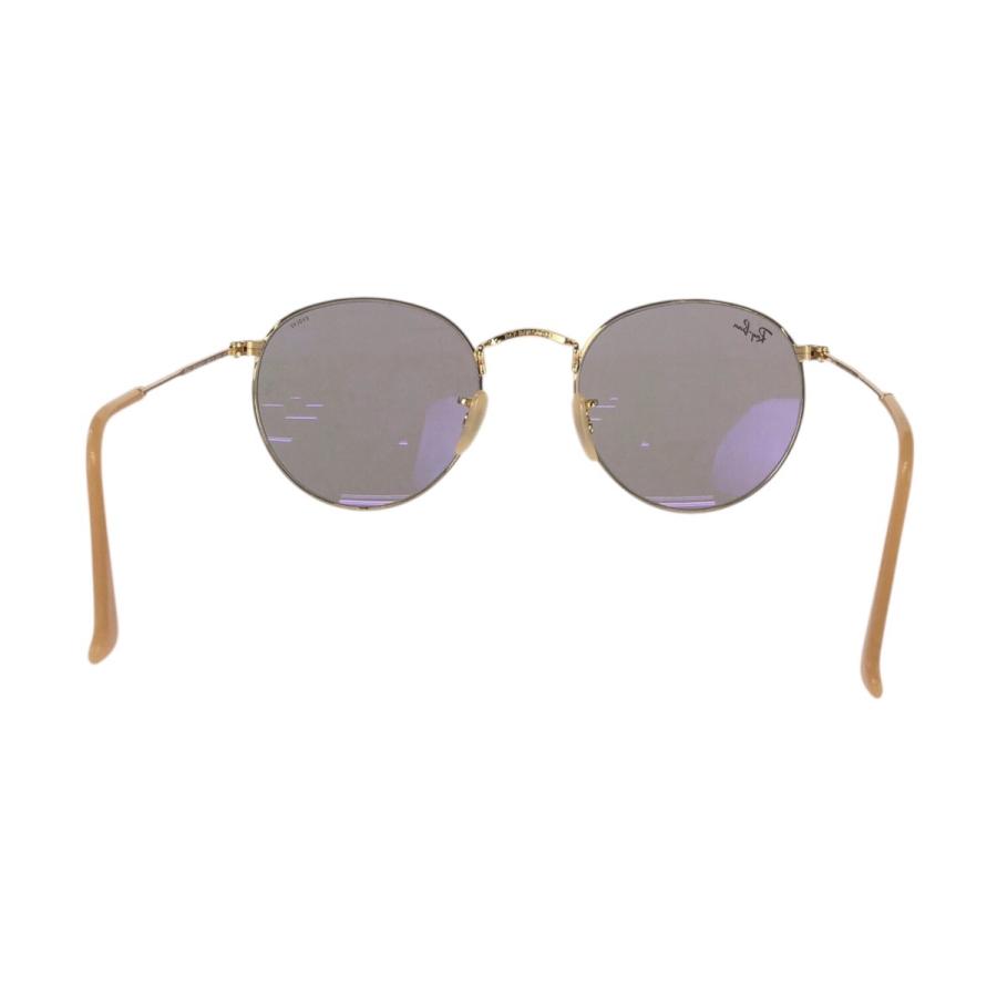 美品 Ray-Ban レイバン Round Metal ゴールド グレー プラスチック/合金 RB3447 9064V8 サングラス 男女兼用 レディース 603451 | Ray-Ban | 02