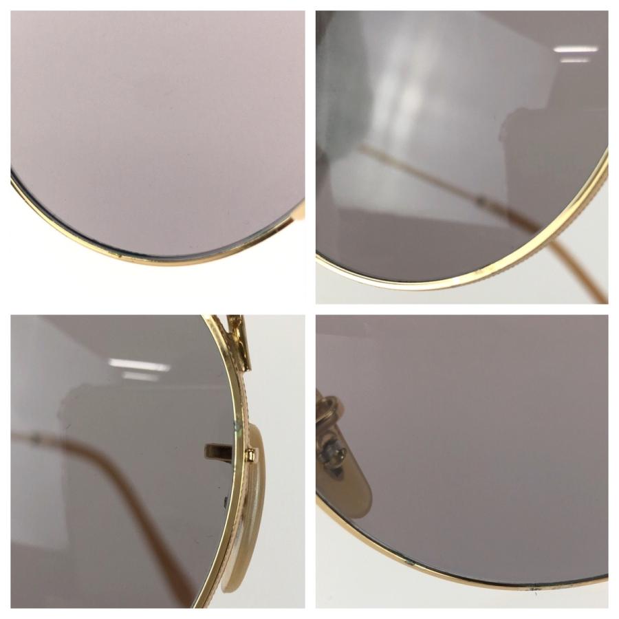 美品 Ray-Ban レイバン Round Metal ゴールド グレー プラスチック/合金 RB3447 9064V8 サングラス 男女兼用 レディース 603451 | Ray-Ban | 07