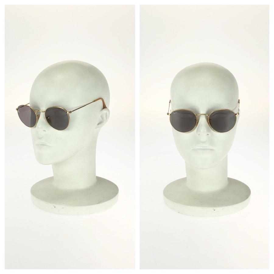 美品 Ray-Ban レイバン Round Metal ゴールド グレー プラスチック/合金 RB3447 9064V8 サングラス 男女兼用 レディース 603451 | Ray-Ban | 09