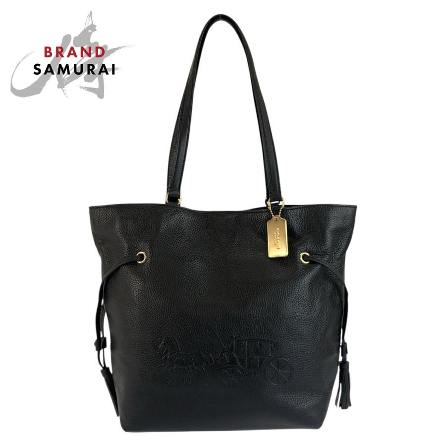 COACH（コーチ） 美品 アンディ ブラック 黒 ゴールド金具 レザー 