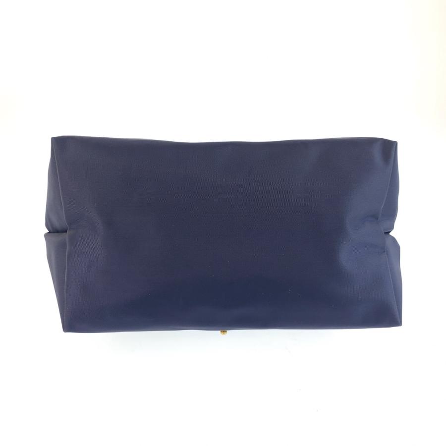 LONGCHAMP（ロンシャン） 美品 ル プリアージュ ネイビー ブラウン