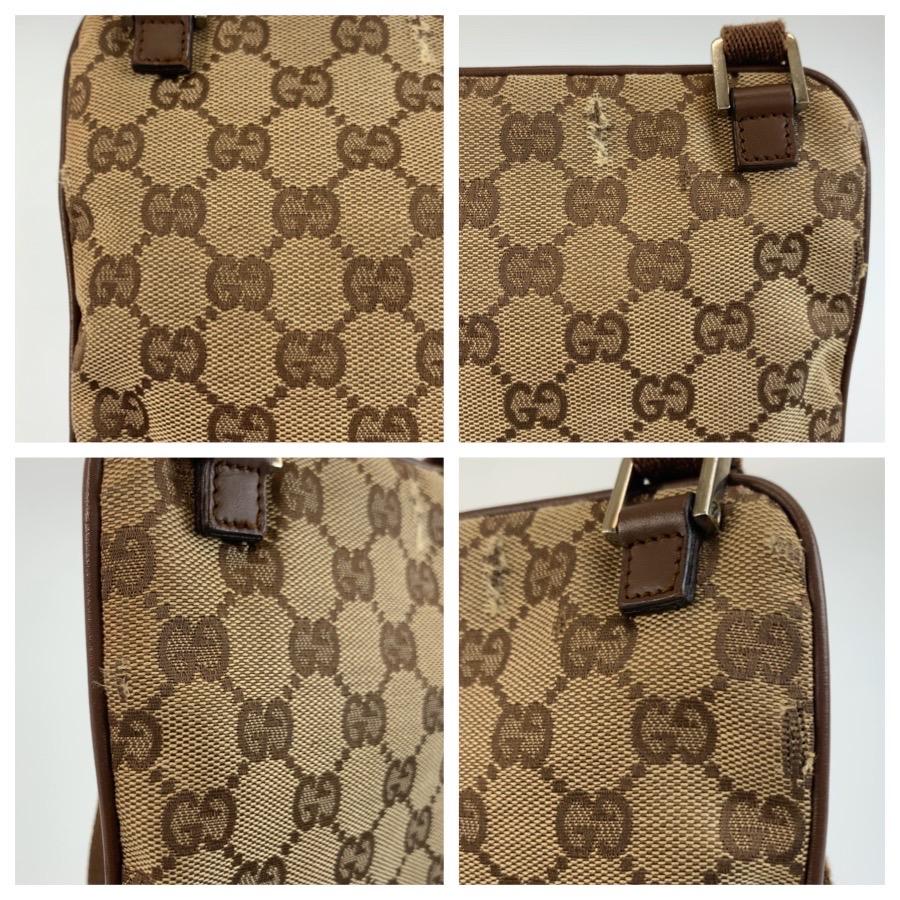 GUCCI グッチ ブラウン ベージュ GGキャンバス/レザー 90479 ショルダーバッグ ポシェット レディース 603579 | GUCCI | 04