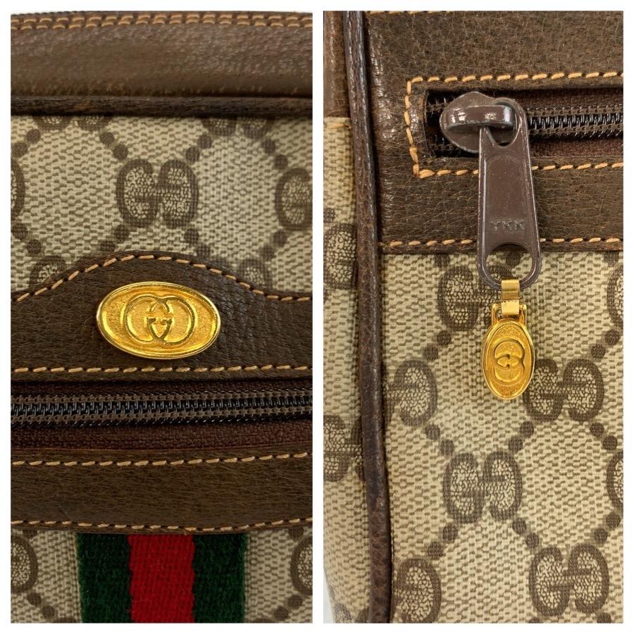 美品 GUCCI グッチ ヴィンテージ シェリーライン GGスプリームキャンバス 010 378 ショルダーバッグ ポシェット レディース 603585 | GUCCI | 03