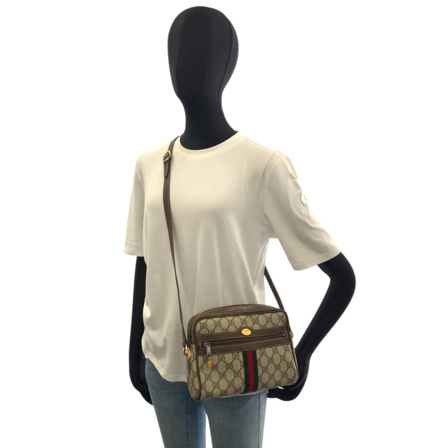 美品 GUCCI グッチ ヴィンテージ シェリーライン GGスプリームキャンバス 010 378 ショルダーバッグ ポシェット レディース 603585 | GUCCI | 05