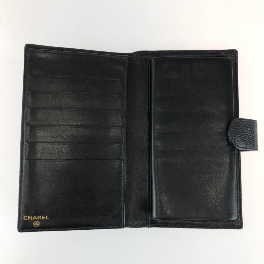 美品✨CHANEL シャネル ビコローレ がま口 長財布 ココマーク 黒 CHANEL（シャネル） 美品 ココマーク がま口 ブラック 黒 ゴールド金具