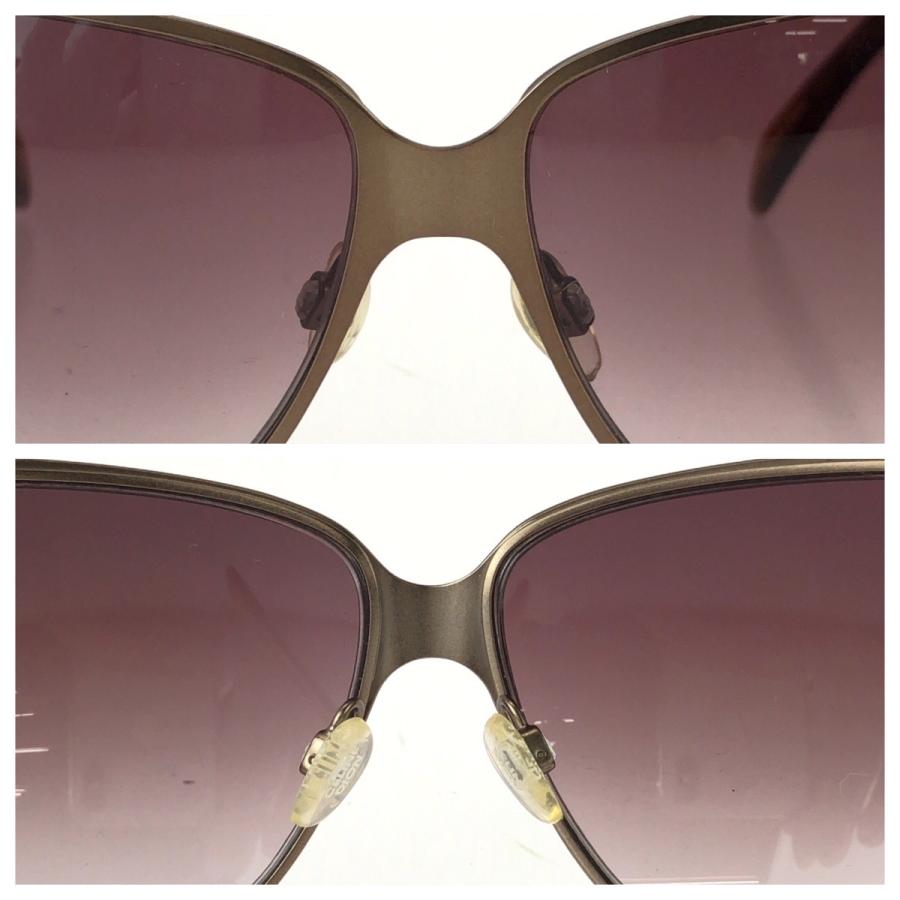 美品 CELINE DION EYES セリーヌ ディオン アイズ クリスタル ブラウン ブロンズ  プラスチック/メタル CD4103S サングラス 603689 |  | 04