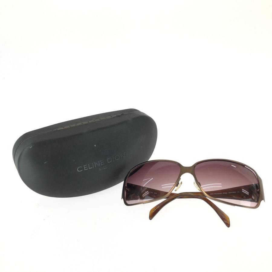 美品 CELINE DION EYES セリーヌ ディオン アイズ クリスタル ブラウン ブロンズ  プラスチック/メタル CD4103S サングラス 603689 |  | 08