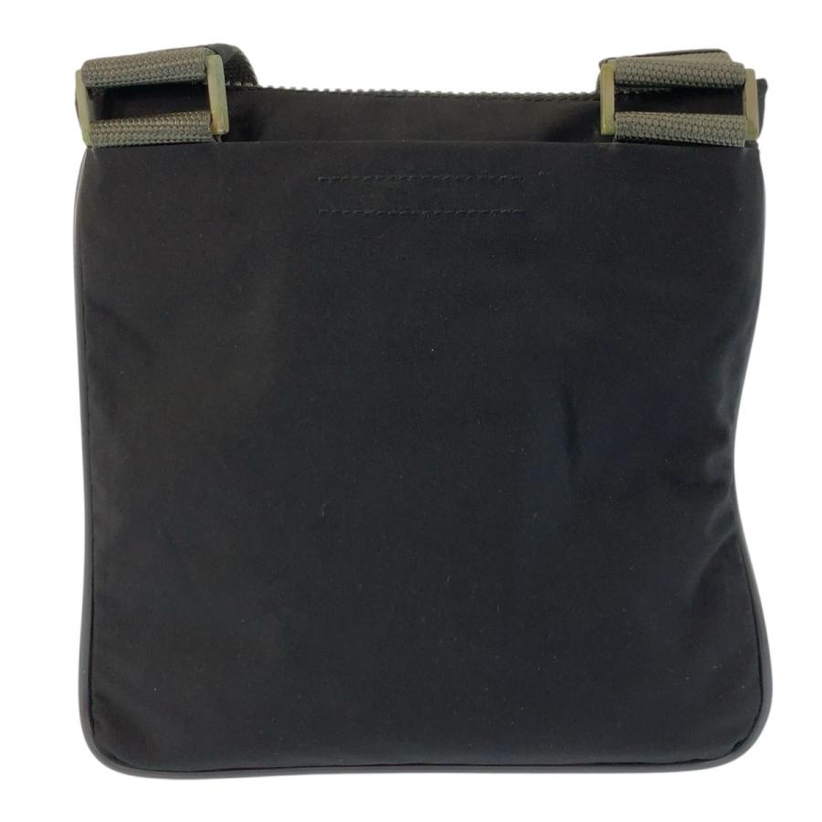 美品 PRADA SPORTS プラダスポーツ ブラック グレー シルバー金具