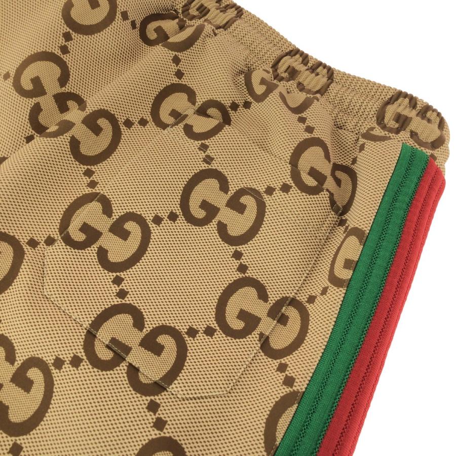 美品 GUCCI グッチ シェリーライン ジャンボGG サイズM ベージュ ブラウン ポリエステル ボトムス トラックパンツ 715192刻印 604012 | GUCCI | 03