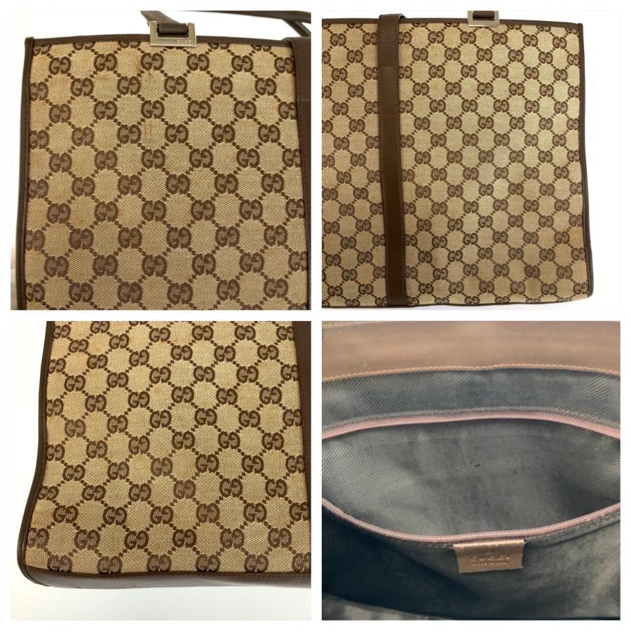 GUCCI グッチ ジャッキー ブラウン ベージュ シルバー金具 GGキャンバス 002 1074 トートバッグ ショルダーバッグ レディース 604223 | GUCCI | 05