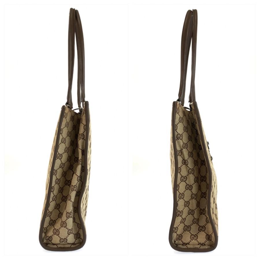 GUCCI グッチ ジャッキー ブラウン ベージュ シルバー金具 GGキャンバス 002 1074 トートバッグ ショルダーバッグ レディース 604223 | GUCCI | 08