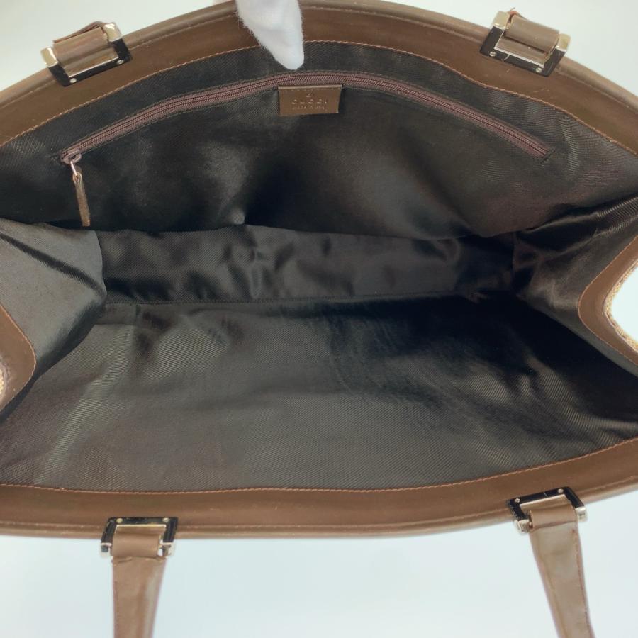 GUCCI グッチ ジャッキー ブラウン ベージュ シルバー金具 GGキャンバス 002 1074 トートバッグ ショルダーバッグ レディース 604223 | GUCCI | 09