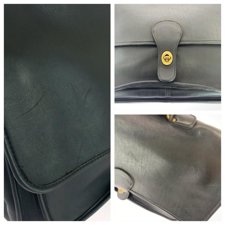 COACH コーチ ヴィンテージ メトロポリタン ２way プラダを着た悪魔2 ブラック 黒 ゴールド金具 レザー 213 ビジネスバッグ 604394 | COACH | 04