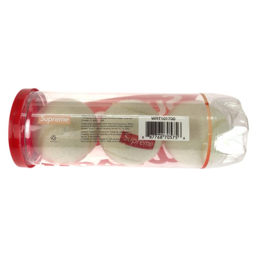 【正規品】2個セット SUPREME Wilson テニスボール 新品未開封品 Supreme（シュプリーム） 美品 Supreme×Wilson テニスボール レッド