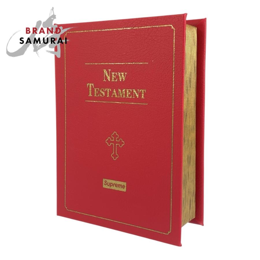 Supreme（シュプリーム） 美品 NEW TESTAMENT STASH BOX レッド