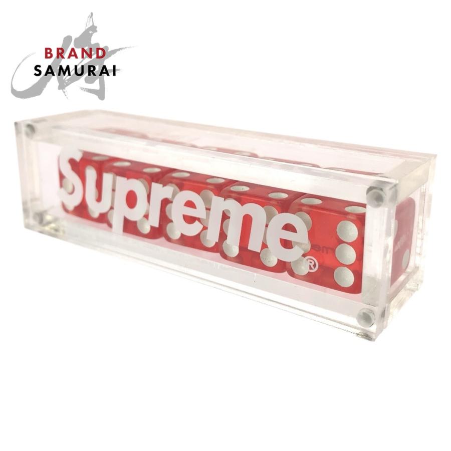 Supreme（シュプリーム） Supreme Dice Set レッド ホワイト クリア