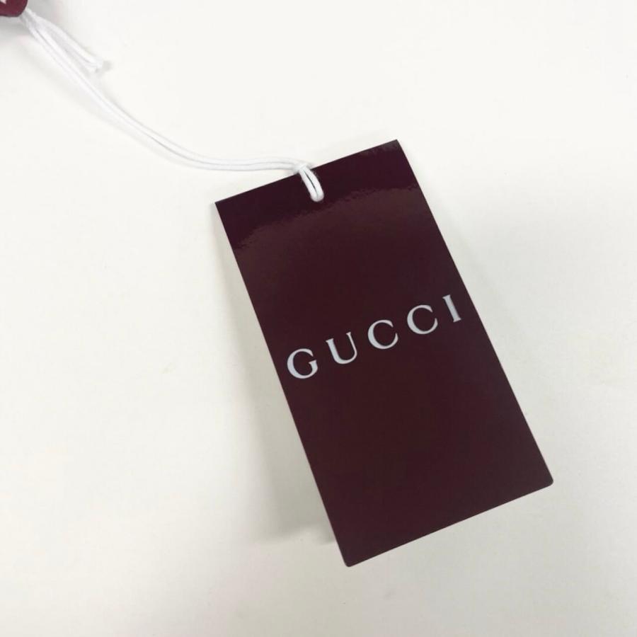新品未使用 GUCCI グッチ 2026 シェリーライン ブルー カシミヤ/シルク ニットポロシャツ レディース A3-00006 新品の画像