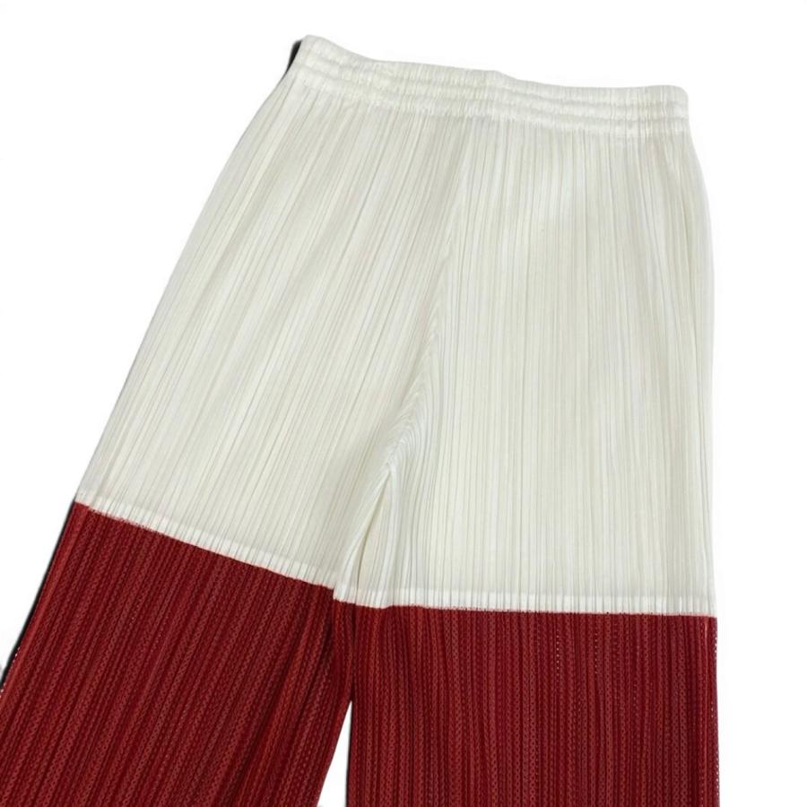 美品 PLEATS PLEASE プリーツプリーズ プリーツパンツ マルチカラー ポリエステル PP96-JF073 その他ボトムス レディース A3-00014_3