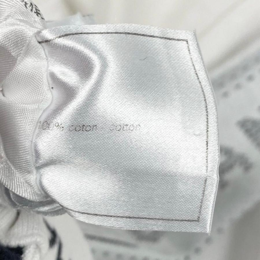 CHANEL シャネル ホワイト コットン P30103K0036 ワイドニットパンツ レディース A3-00027の画像