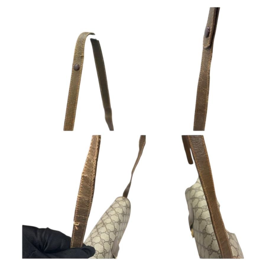 GUCCI（グッチ） オールドグッチ GGスプリームキャンバス ブラウン