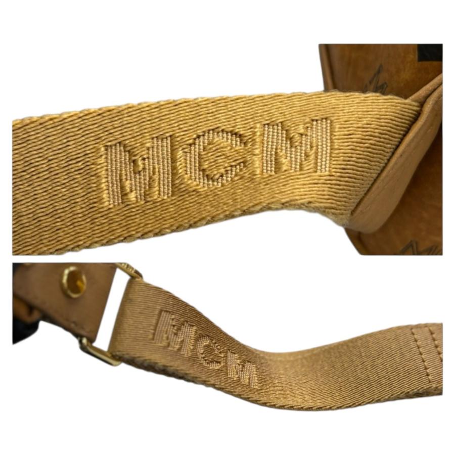 MCM（エムシーエム） エム シー エム ヴィセトス スタッズ ブラウン