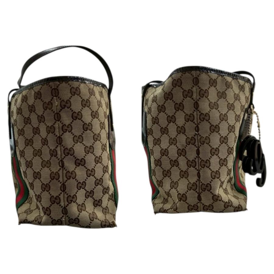 GUCCI（グッチ） シェリーライン ベージュ ゴールド金具 GGキャンバス 