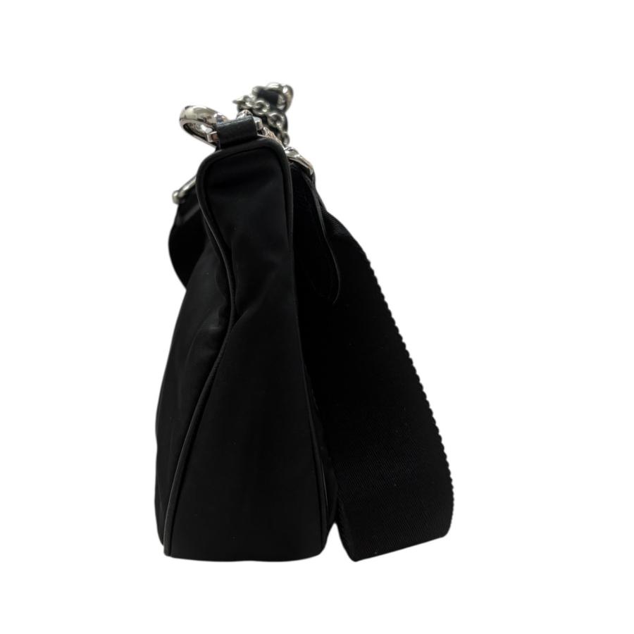 は*ち様 【良品】PRADA プラダ ショルダーバッグ テスートナイロン 三角ロ PRADA（プラダ） 美品 三角ロゴ ナイロン ショルダーバッグ レディース