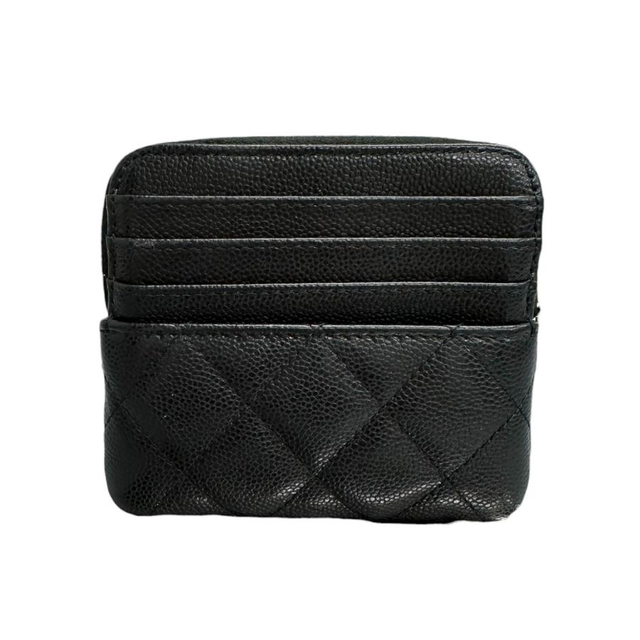 CHANEL（シャネル） 超美品 マトラッセ ブラック ゴールド金具