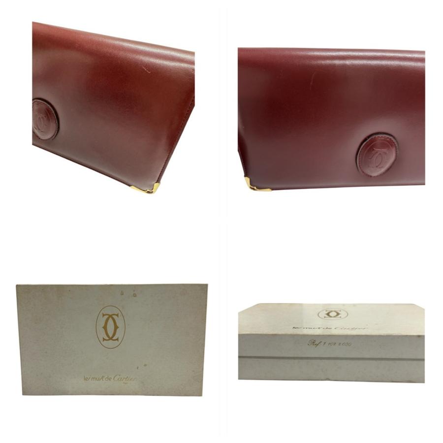 Cartier（カルティエ） マストライン ワインレッド ボルドー 金具