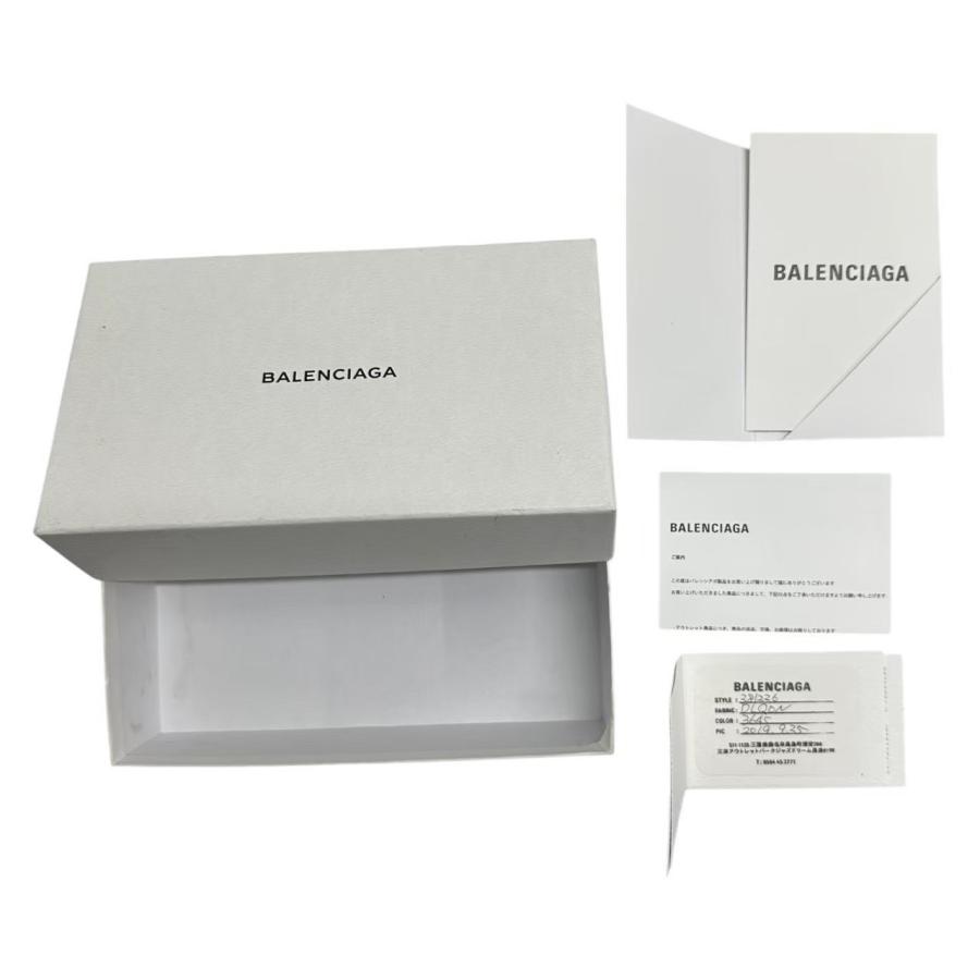 BALENCIAGA（バレンシアガ） 美品 ペーパー グリーン シルバー金具