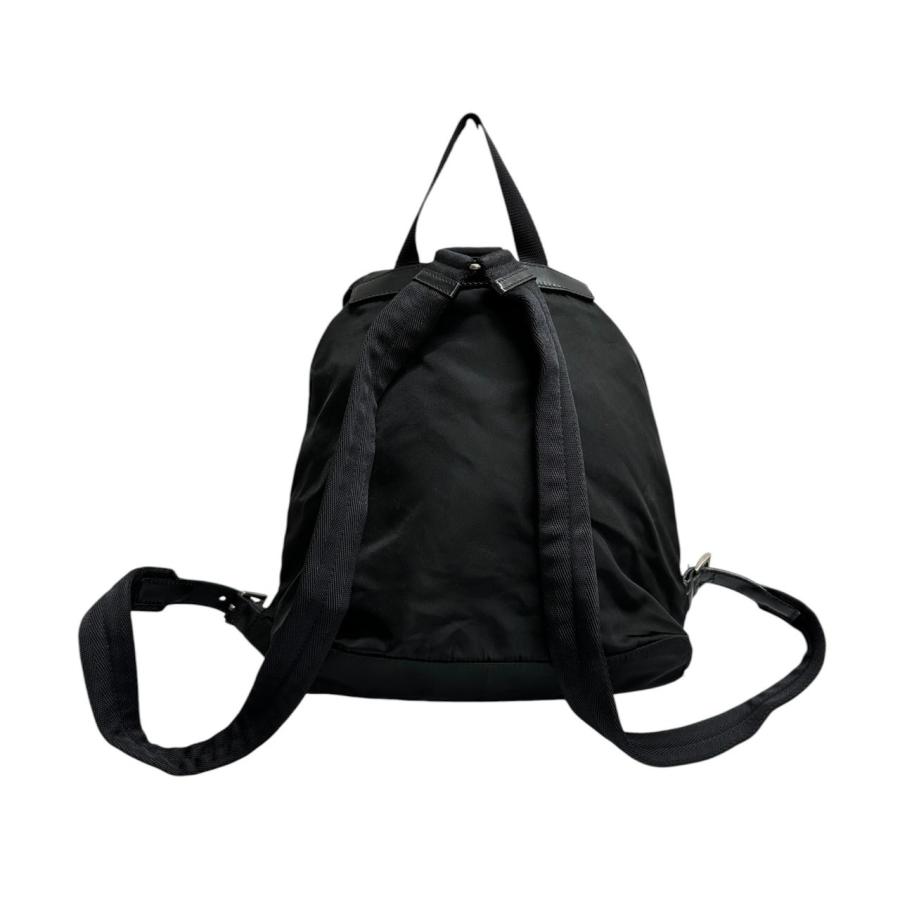 PRADA（プラダ） 美品 三角ロゴ ブラック シルバー金具 ナイロン B4650 