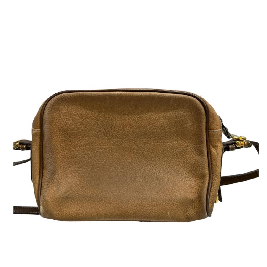 LOEWE（ロエベ） アナグラム ブラウン キャメル レザー ショルダー