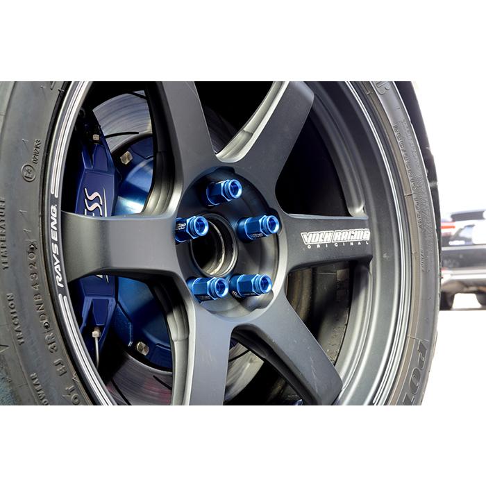 Kics RL54-14K M14×P1.5 ブラック ローレットタイプ レデューラ レーシング シェルタイプ ロック＆ナット 20個  協永産業 | KYO-EI | 04