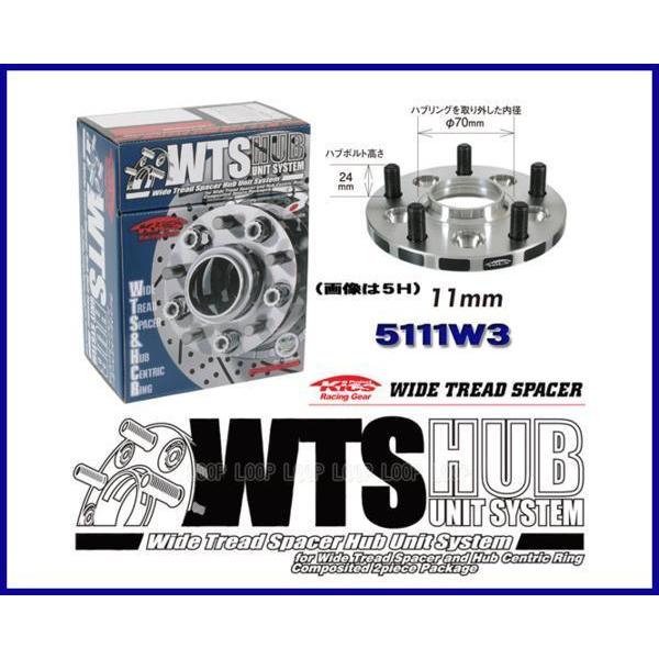 ハブ56付キックスワイドトレッドスペーサー11mm5H-114.3（1.25) 5111W3-56 | 