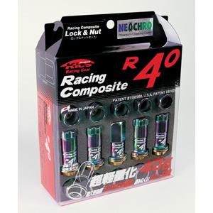 KYO-EI Kicsレーシングナット&ロックＲ４０ネオクロ　12-1.25 RC-13N |  | 01