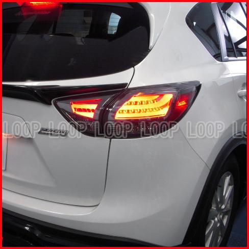 クリアワールド　★安心保証★　マツダ　CX-5 EK系 チューブデュアルLEDテールレンズ　スモーク CTMA-10 |  | 02