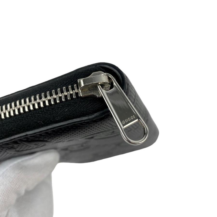 ◇お値打ち品◇ □中古□ グッチ GGエンボス ジップアラウンド
