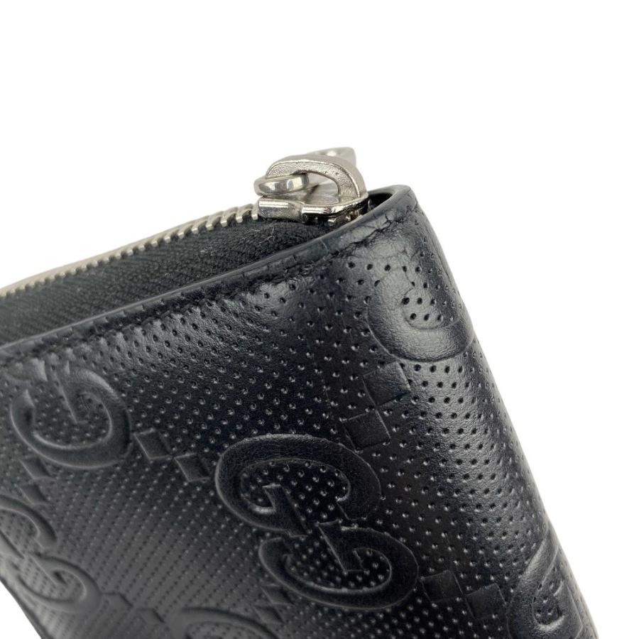 ◆お値打ち品◆　■中古■　グッチ GGエンボス ジップアラウンド ウォレット 長財布 625558 【103261】 ◇お値打ち品◇ □中古□ グッチ GGエンボス ジップアラウンド